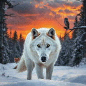 רקויאם לזאב אפור בחורף